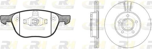 Roadhouse 81082.00 - Set frana, frana disc allinparts.ro