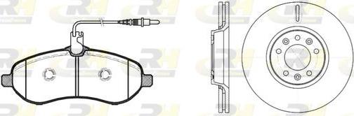 Roadhouse 81292.00 - Set frana, frana disc allinparts.ro