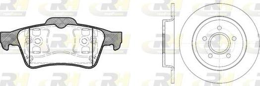 Roadhouse 8842.01 - Set frana, frana disc allinparts.ro