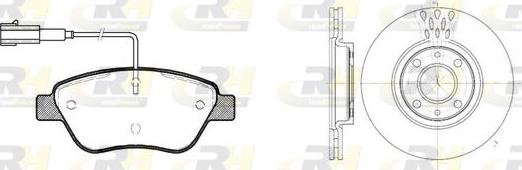 Roadhouse 8858.01 - Set frana, frana disc allinparts.ro