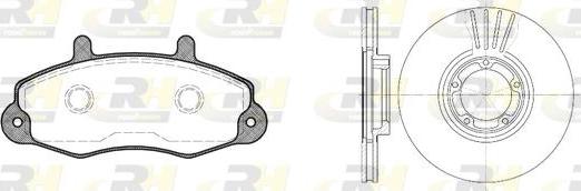 Roadhouse 8391.00 - Set frana, frana disc allinparts.ro