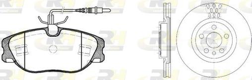 Roadhouse 8305.00 - Set frana, frana disc allinparts.ro