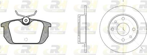 Roadhouse 8231.00 - Set frana, frana disc allinparts.ro