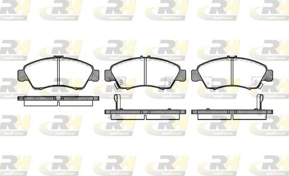 Roadhouse 2419.02 - Set placute frana,frana disc - allinparts.ro
