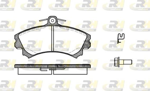 Roadhouse 2590.21 - Set placute frana,frana disc - allinparts.ro