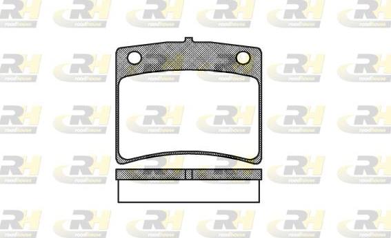 Roadhouse 2095.20 - Set placute frana,frana disc allinparts.ro
