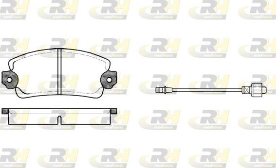 Roadhouse 2025.12 - Set placute frana,frana disc allinparts.ro