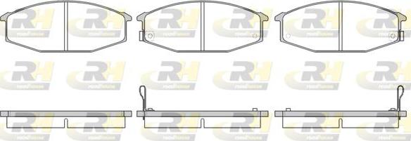 Roadhouse 2115.02 - Set placute frana,frana disc - allinparts.ro