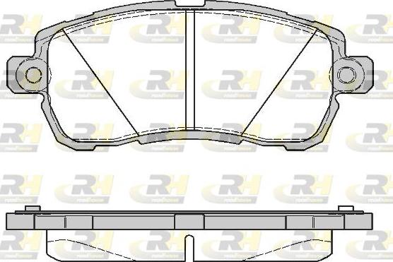 Roadhouse 21728.00 - Set placute frana,frana disc allinparts.ro