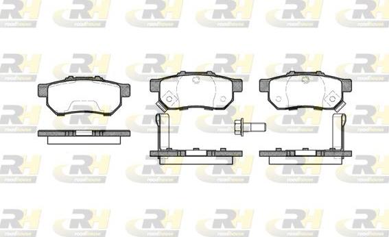 Roadhouse 2233.52 - Set placute frana,frana disc - allinparts.ro