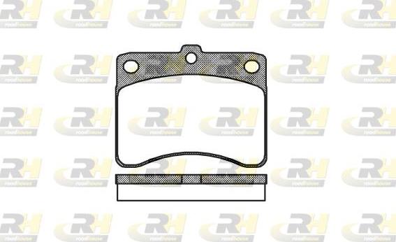 Roadhouse 2232.00 - Set placute frana,frana disc - allinparts.ro