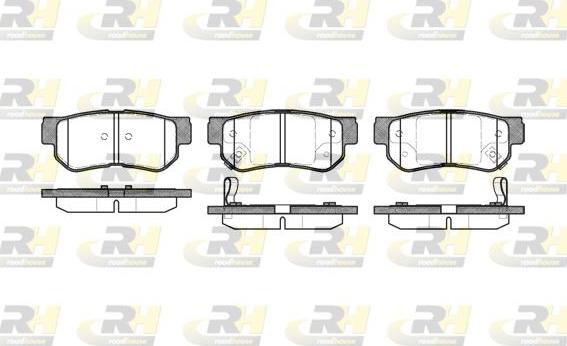 Roadhouse 2746.02 - Set placute frana,frana disc - allinparts.ro