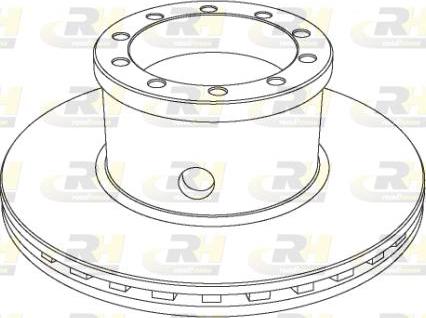 Roadhouse NSX1019.20 - Disc frana - allinparts.ro