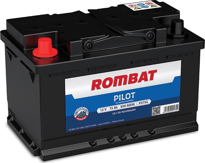 ROMBAT P375GN - Baterie de pornire allinparts.ro