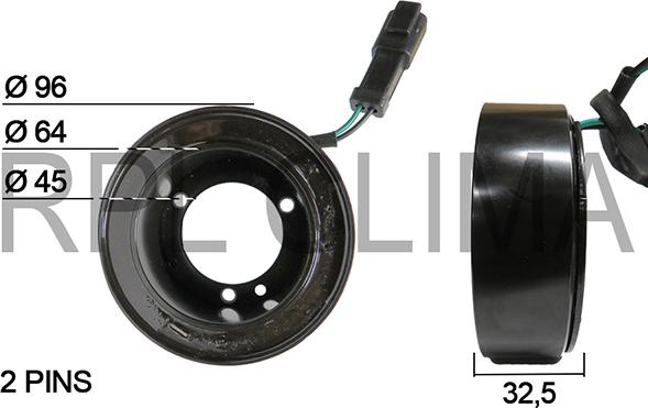 RPL QUALITY APBOSD0019 - Bobina, ambreiaj magnetic compresor allinparts.ro