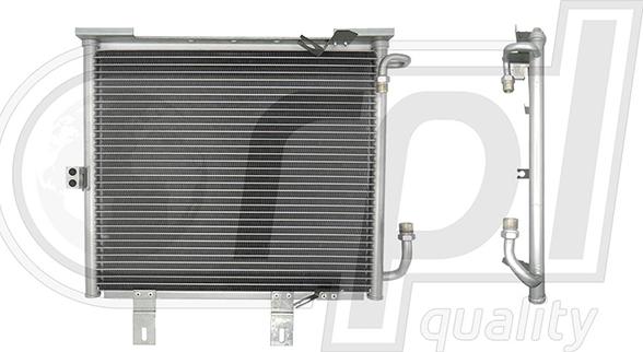 RPL QUALITY APCDBW5001 - Condensator, climatizare - allinparts.ro