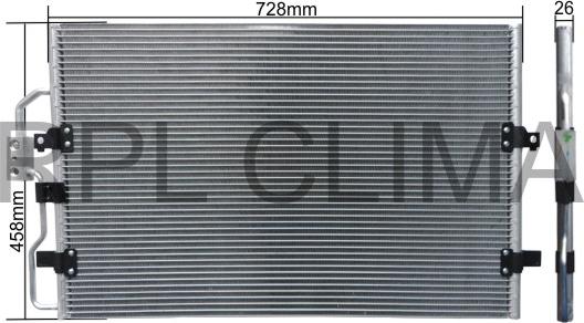 RPL QUALITY APCDCI5005 - Condensator, climatizare - allinparts.ro