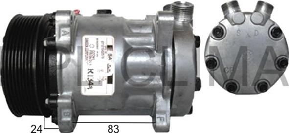 RPL QUALITY APCOSD0753 - Compresor, climatizare - allinparts.ro