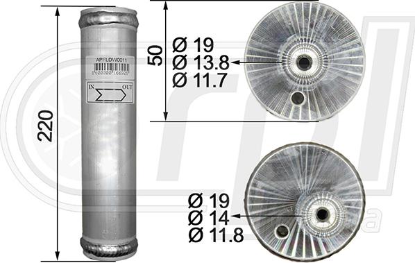 RPL QUALITY APFLDW0011 - Uscator,aer conditionat allinparts.ro