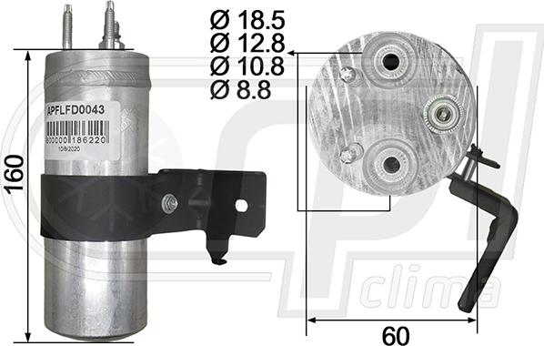 RPL QUALITY APFLFD0043 - Uscator,aer conditionat allinparts.ro