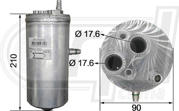 RPL QUALITY APFLFD0014 - Uscator,aer conditionat - allinparts.ro