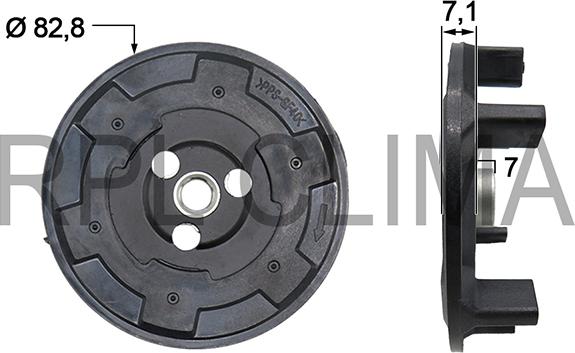 RPL QUALITY APPEND0008 - Bobina, ambreiaj magnetic compresor - allinparts.ro