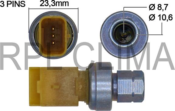 RPL QUALITY APPRCI0012 - Comutator presiune, aer conditionat - allinparts.ro