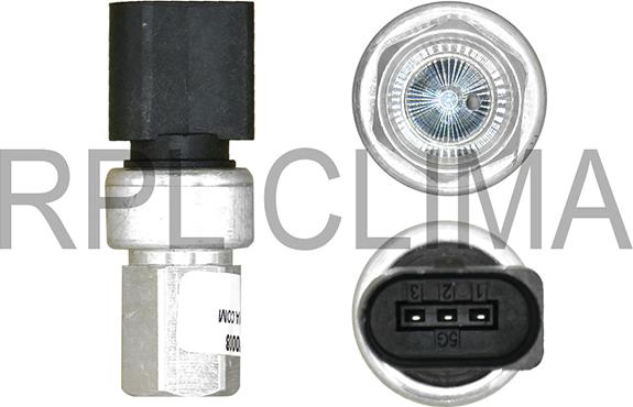 RPL QUALITY APPRVW0008 - Comutator presiune, aer conditionat - allinparts.ro
