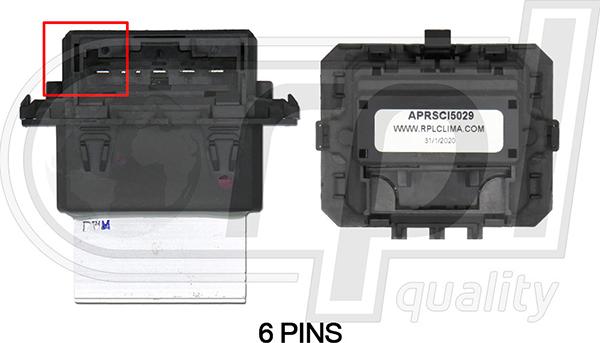 RPL QUALITY APRSCI5029 - Unitate de control,aer conditionat allinparts.ro