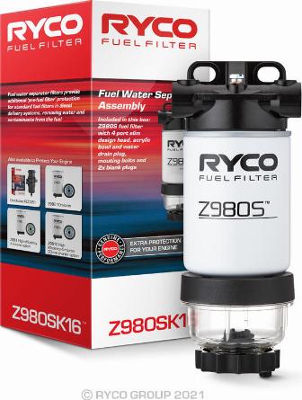 RYCO Z980SK16 - Filtru combustibil allinparts.ro
