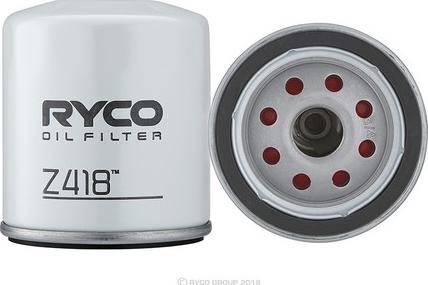 RYCO Z418 - Filtru ulei allinparts.ro
