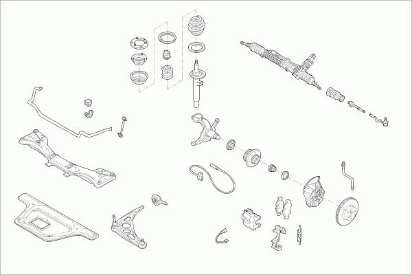 SACHS BMW-3COM-FS007 - Directie - allinparts.ro