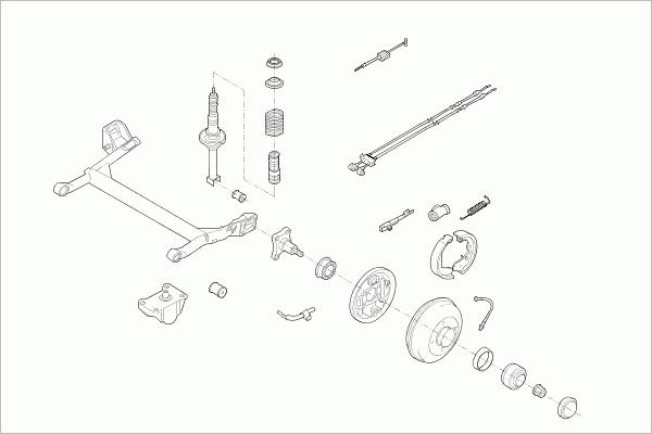 SACHS FORD-FIEST-RS008 - Directie - allinparts.ro