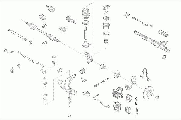 SACHS OPEL-KADET-FS042 - Directie - allinparts.ro