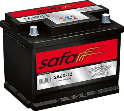 SAFA SA60-L2 - Baterie de pornire allinparts.ro