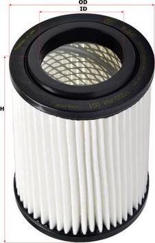 SAKURA Automotive A-1647 - Filtru aer - allinparts.ro