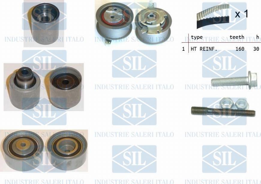 Saleri SIL TK1305 - Set curea de distributie allinparts.ro