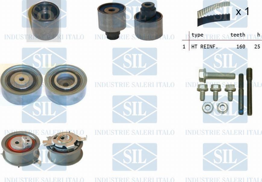 Saleri SIL TK1335 - Set curea de distributie allinparts.ro