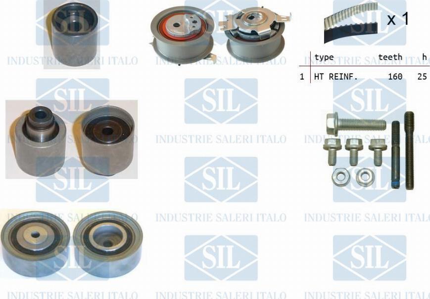 Saleri SIL TK1333 - Set curea de distributie allinparts.ro