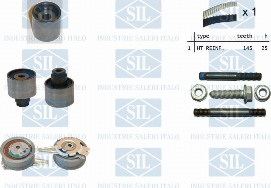 Saleri SIL TK1376 - Set curea de distributie allinparts.ro