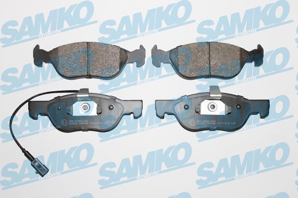 Samko 5SP646 - Set placute frana,frana disc - allinparts.ro