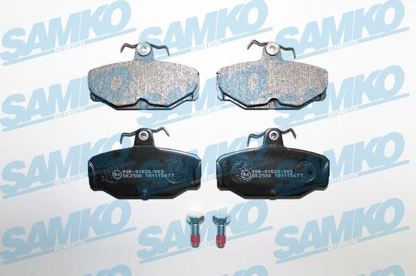 Samko 5SP677 - Set placute frana,frana disc allinparts.ro
