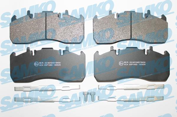 Samko 5SP1492 - Set placute frana,frana disc - allinparts.ro