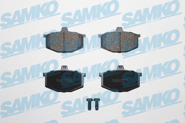Samko 5SP151 - Set placute frana,frana disc - allinparts.ro
