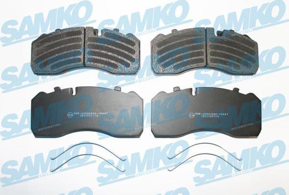 Samko 5SP1174 - Set placute frana,frana disc allinparts.ro