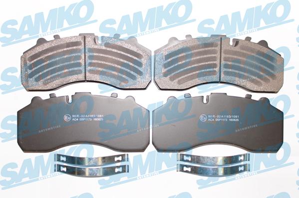 Samko 5SP1173 - Set placute frana,frana disc allinparts.ro