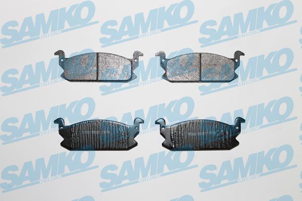 Samko 5SP257 - Set placute frana,frana disc - allinparts.ro