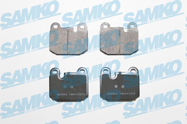 Samko 5SP210 - Set placute frana,frana disc - allinparts.ro