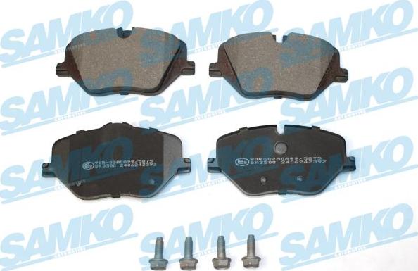 Samko 5SP2392 - Set placute frana,frana disc - allinparts.ro