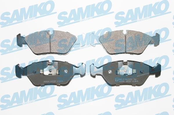 Samko 5SP237 - Set placute frana,frana disc allinparts.ro